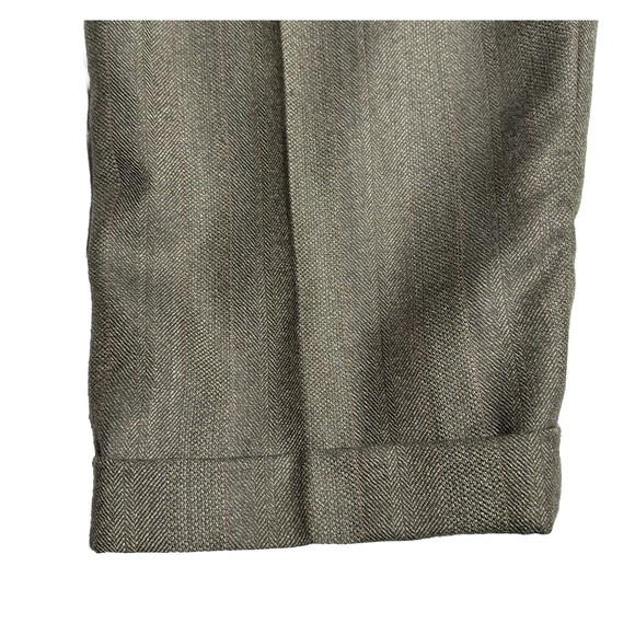 Rafaella Pleated Pants Women’s Size 16 Woolmark 100% Pure New Wool Worsted NWT - Picture 9 of 12